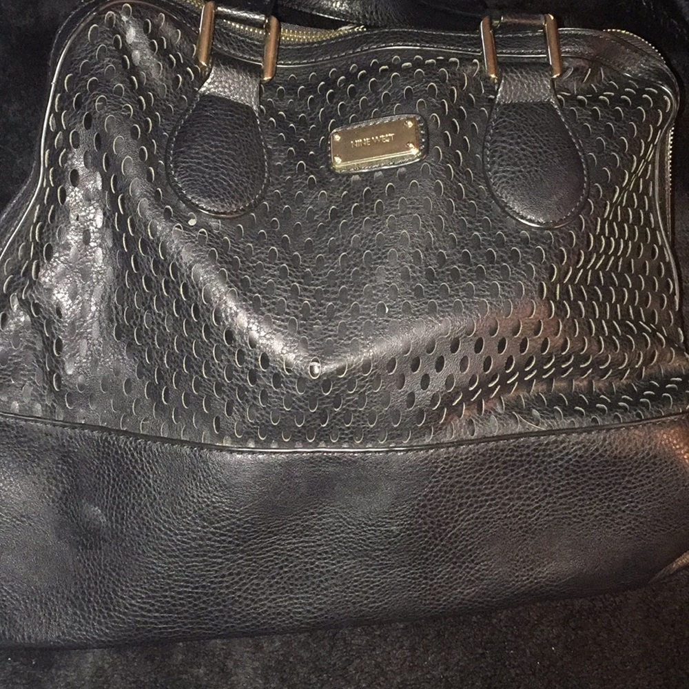 Large black pocketbook